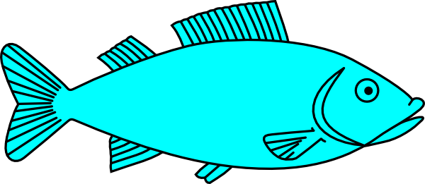 600x261 Fish Clip Art