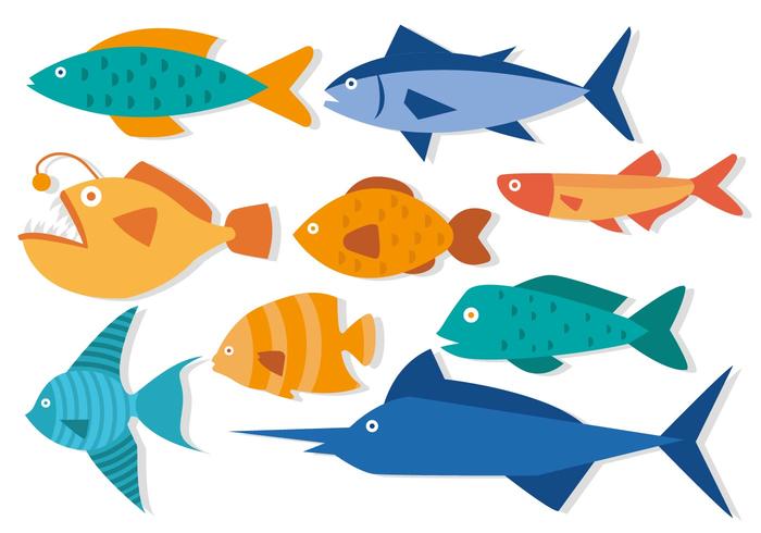 700x490 Fish Free Vector Art