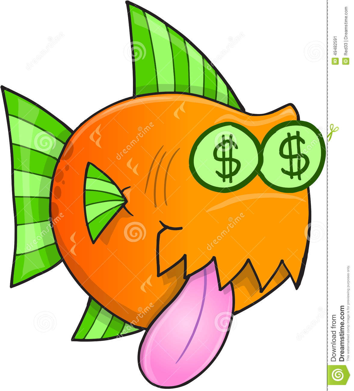 1177x1300 Fish Clipart Money