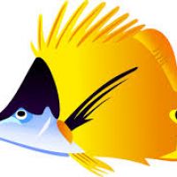 200x200 Fish Clipart Free