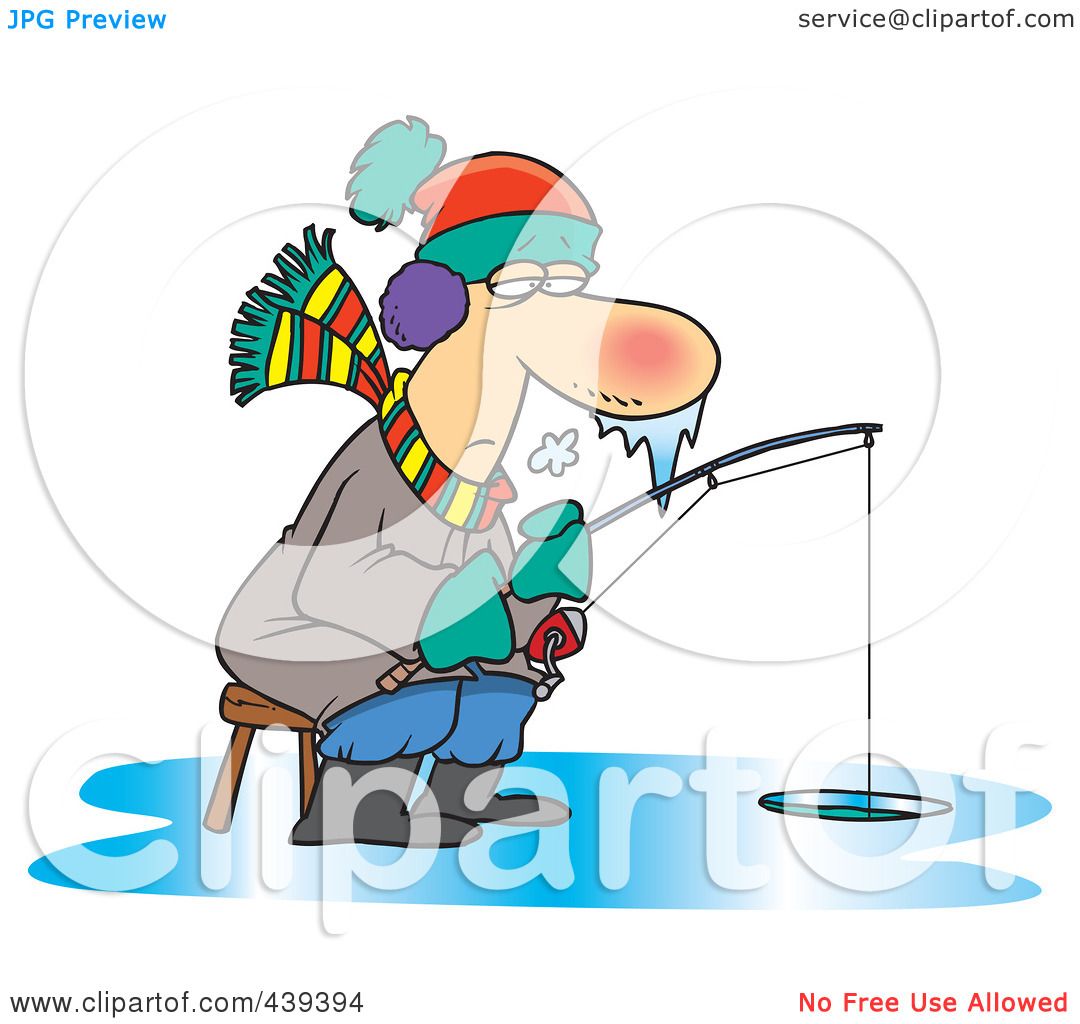 1080x1024 Royalty Free (Rf) Clip Art Illustration Of A Cartoon Frozen Man