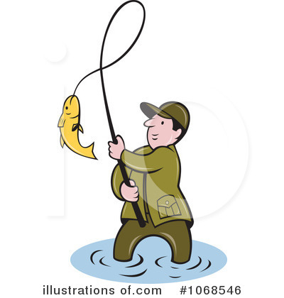 400x420 Fishing Clipart