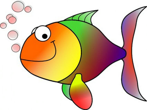 490x367 Free Fish Clipart