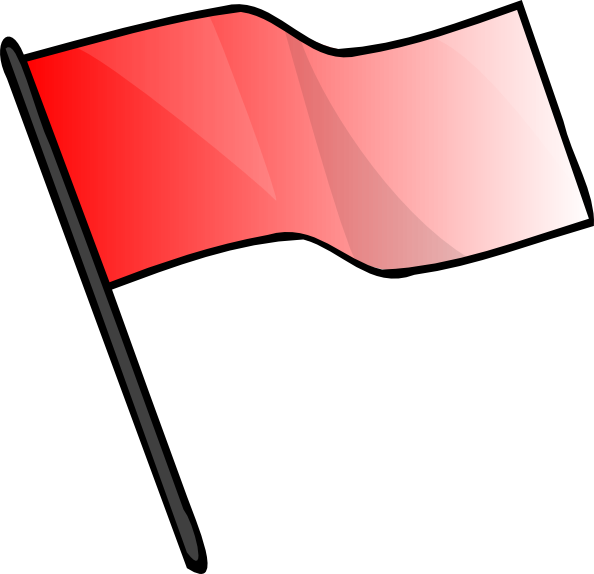 594x574 Red Flag Clip Art Free Vector 4vector
