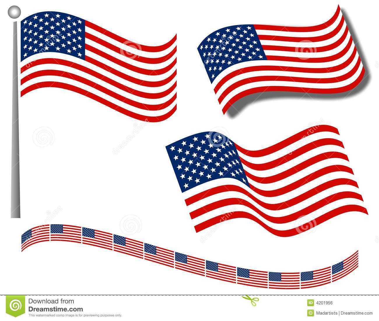 1300x1101 Free American Flags Clipart