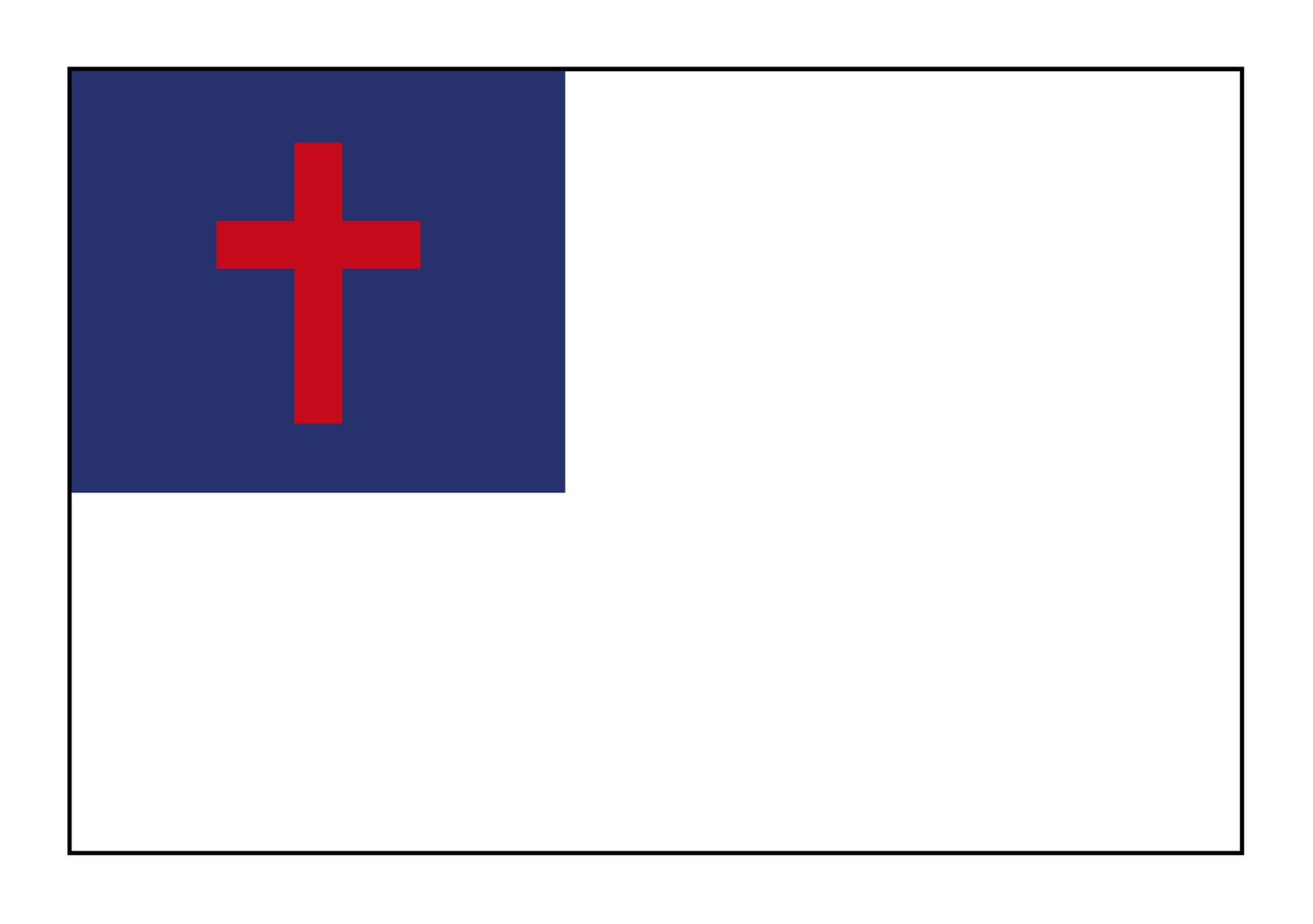 1600x1126 Christian Flag Free Clipart