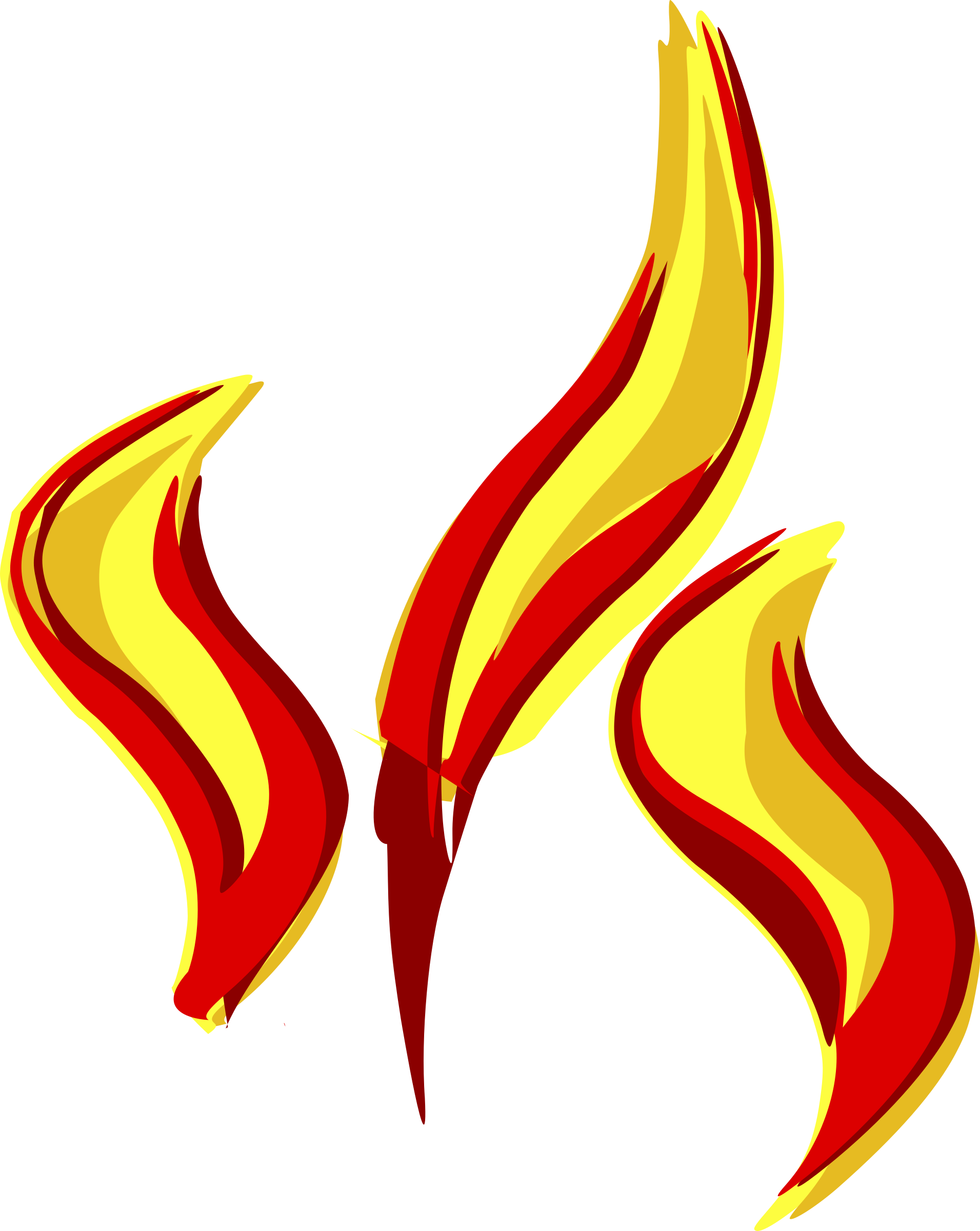 1911x2400 Flame Clipart Cute
