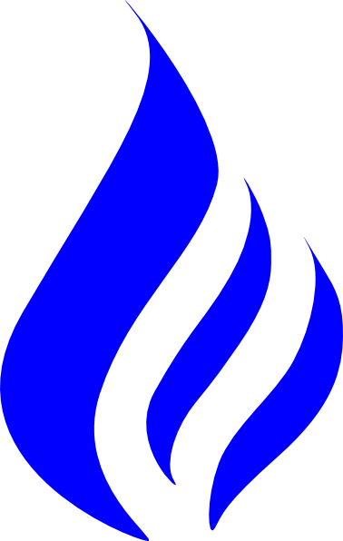 378x596 Blue Flame Clip Art