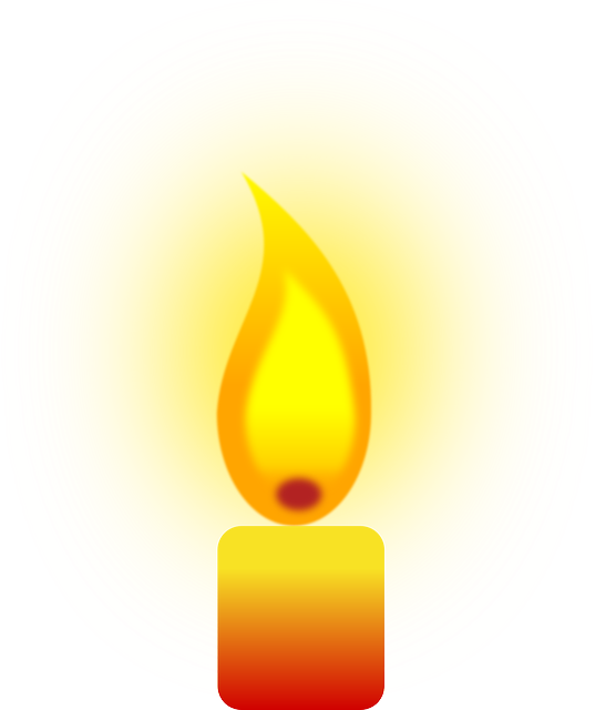537x640 Candle, Fire, Cartoon, Lit, Flame, Light, Free