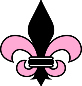 285x299 Fleur De Lis Clip Art