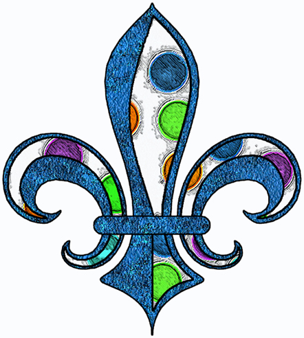 442x492 Fleur De Lis Patterns