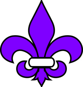 285x299 Free Fleur De Lis Clip Art Clipart Image 3
