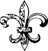 158x170 Fleur De Lis Clip Art