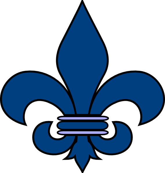 570x597 Fleur De Lis Clipart