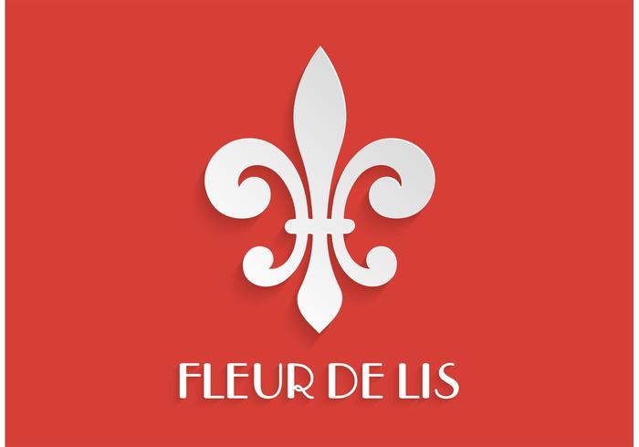 700x490 Free Paper Fleur De Lis Vector Illustration