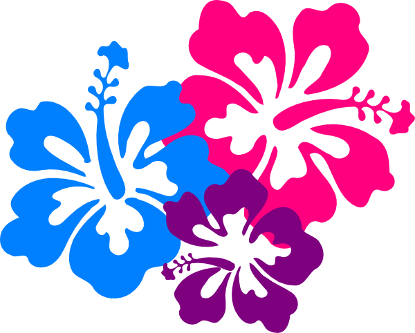600x482 Floral Clipart Hawaiian Flower
