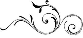 272x125 Free Flourish Clip Art Pictures
