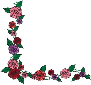 300x280 Flower Border Clip Art Free Vector For Free Download About Image 2