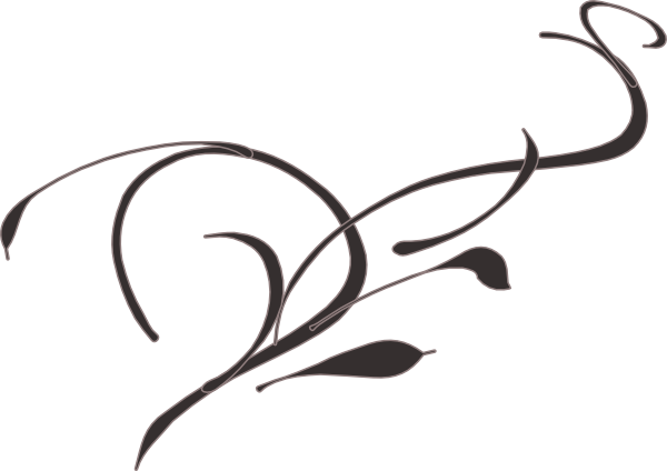 600x424 Vine Flower Clip Art