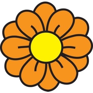 300x300 Free Flower Clip Art Graphics Of Flowers For Layouts