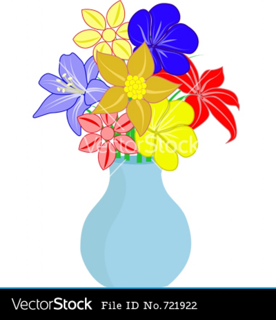 884x1024 Flowers In A Vase Clipart Clipart Panda Free Clipart Images