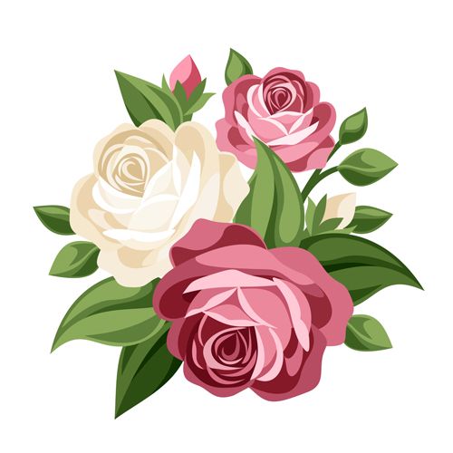 500x500 Best Vector Flowers Ideas Vectors, Rose Doodle