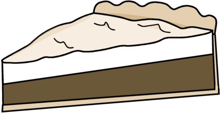 429x220 Pie Clip Art