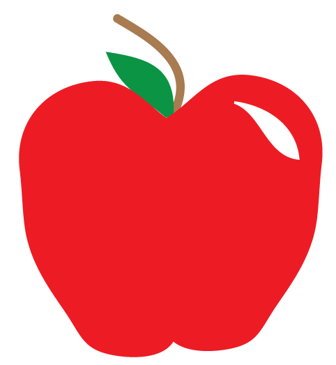 482x523 Teacher Apple Clipart Free Images 5