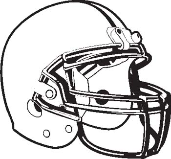 350x325 Football Black And White Football Clipart Black And White Free