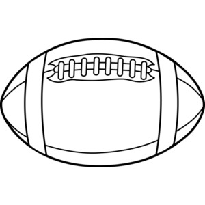 300x300 Football Clipart Free