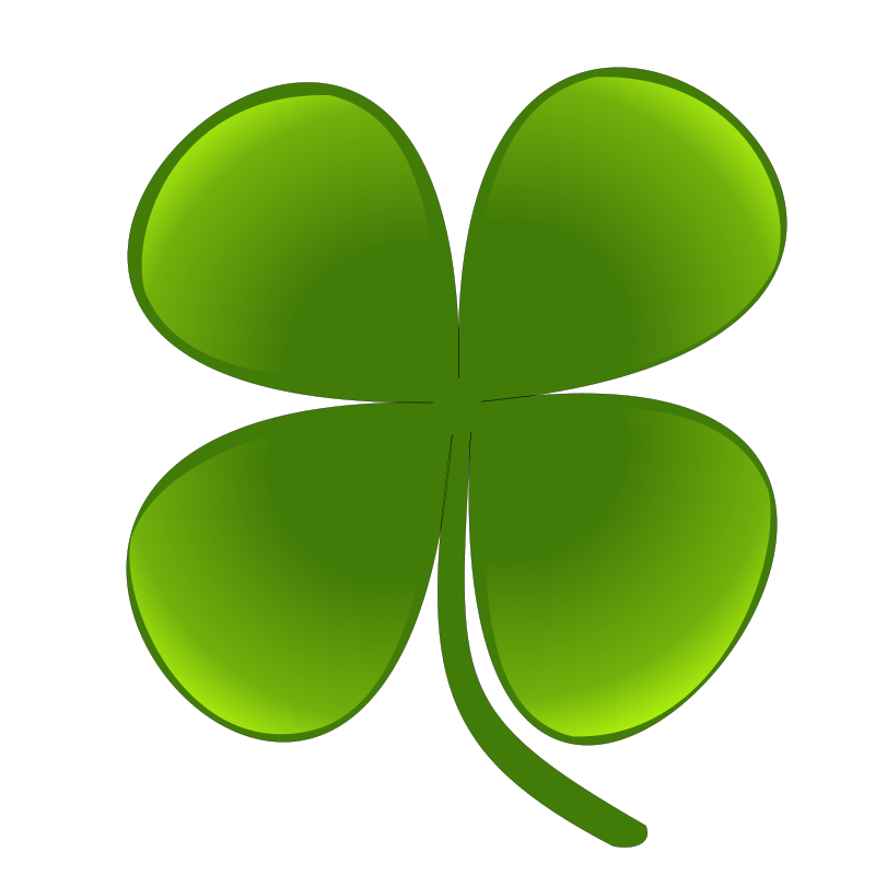 800x800 Four Leaf Clover Free Stock Photo Illustration Of A Four Leaf