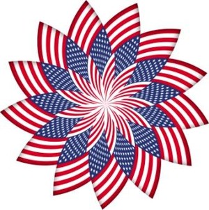 300x302 Free Printable 4th Of July Clipart
