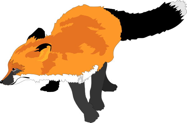 600x396 Free Fox Clipart