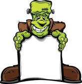 165x170 Frankenstein Clip Art