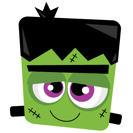 432x432 Frankenstein Head Svg Scrapbook Cut File Cute Clipart Files