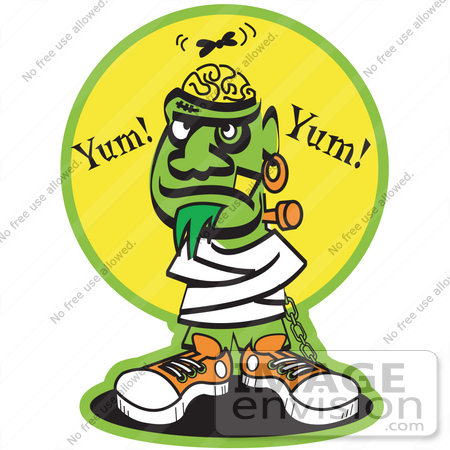 450x450 Royalty Free Cartoon Clip Art Of A Young Frankenstein, Igor