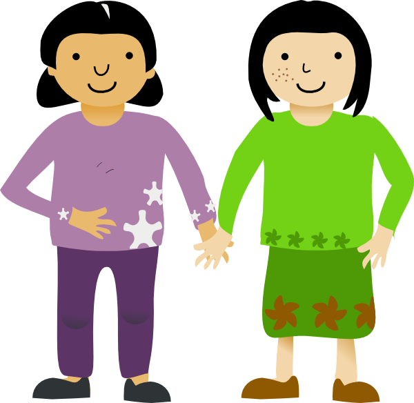 600x584 Best Friends Clipart