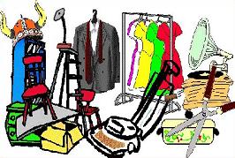 266x179 Free Garage Sale Scene Clipart