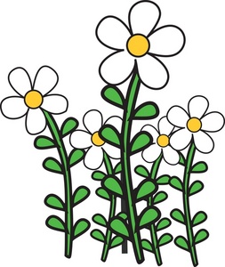 253x300 Garden Clipart Flower Cartoon