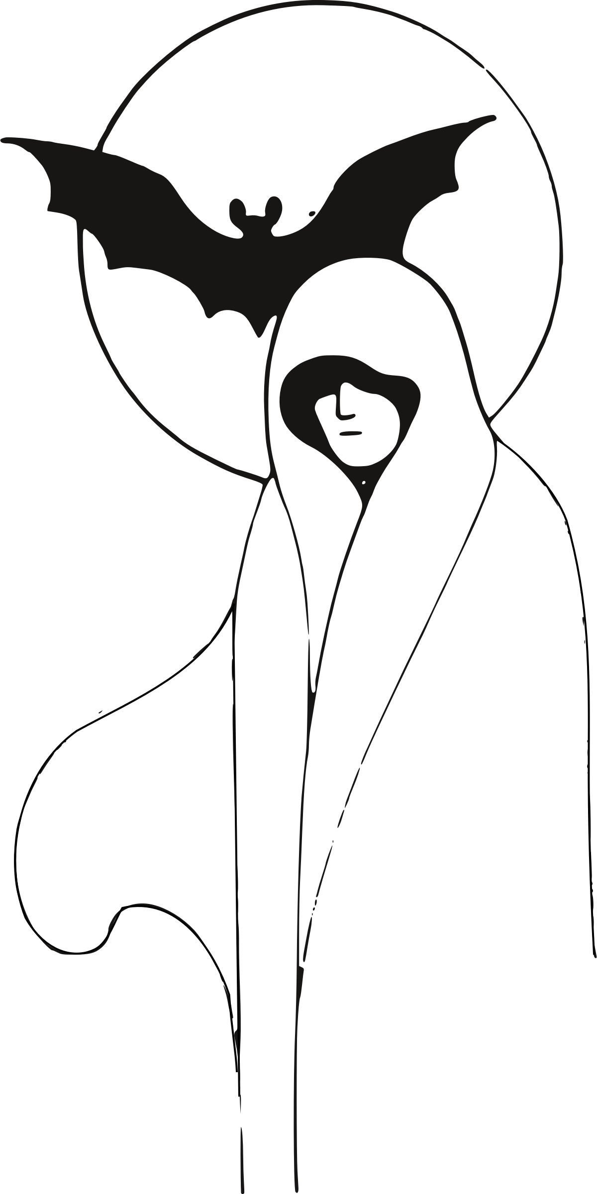 1200x2400 Ghost Clipart White Lady