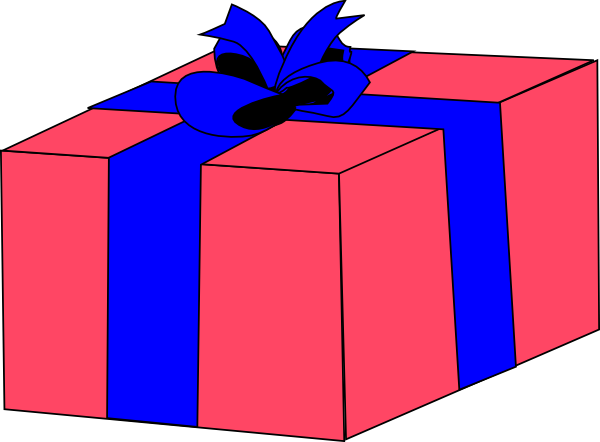 600x442 Gift Box Clip Art Free Vector 4vector