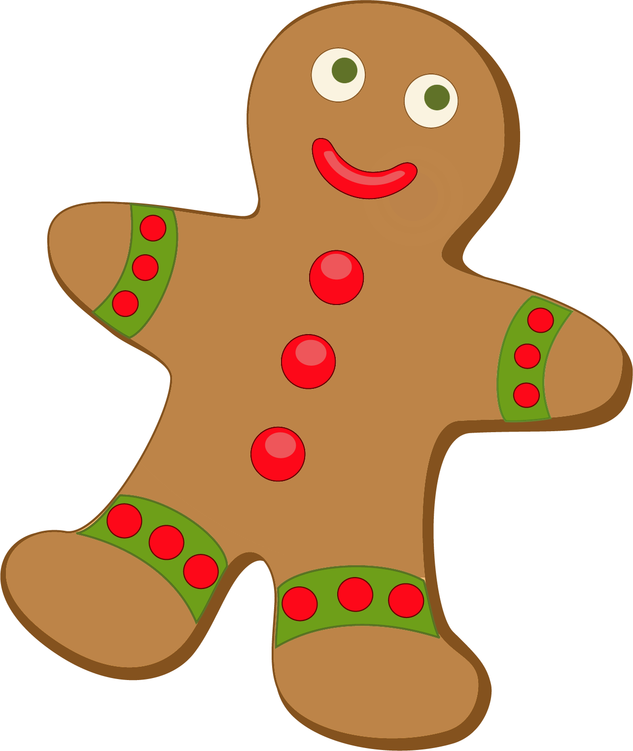 1284x1524 Gingerbread Clip Art