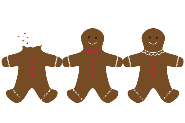 600x400 Gingerbread Man Clipart Vectors Download Free Vector Art Image