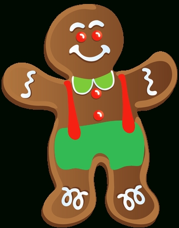 360x459 Gingerbread Man Clip Art Free Free Clipart Images 3 Image