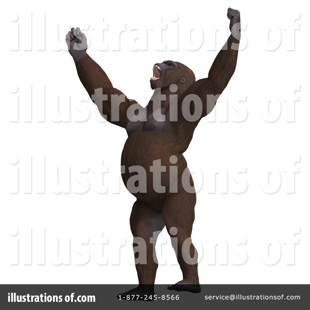 1024x1024 Gorilla Clipart