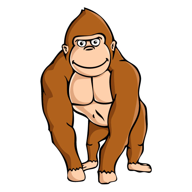 650x650 Top 86 Gorilla Clip Art