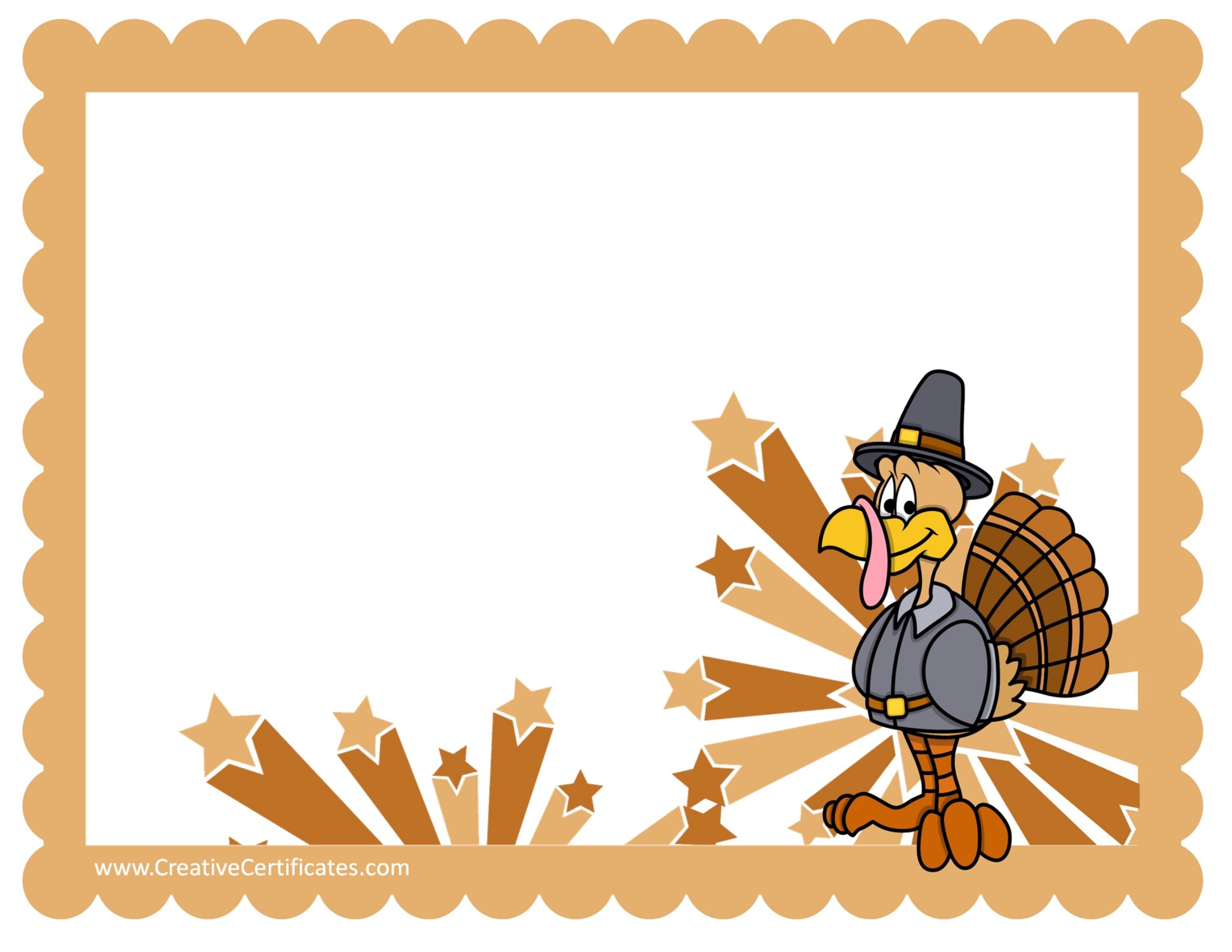 2200x1700 Free Thanksgiving Border Templates