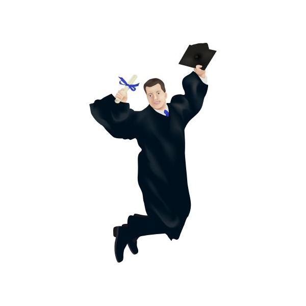 600x600 Free Cartoon Graduation Clip Art Dromgac Top 2