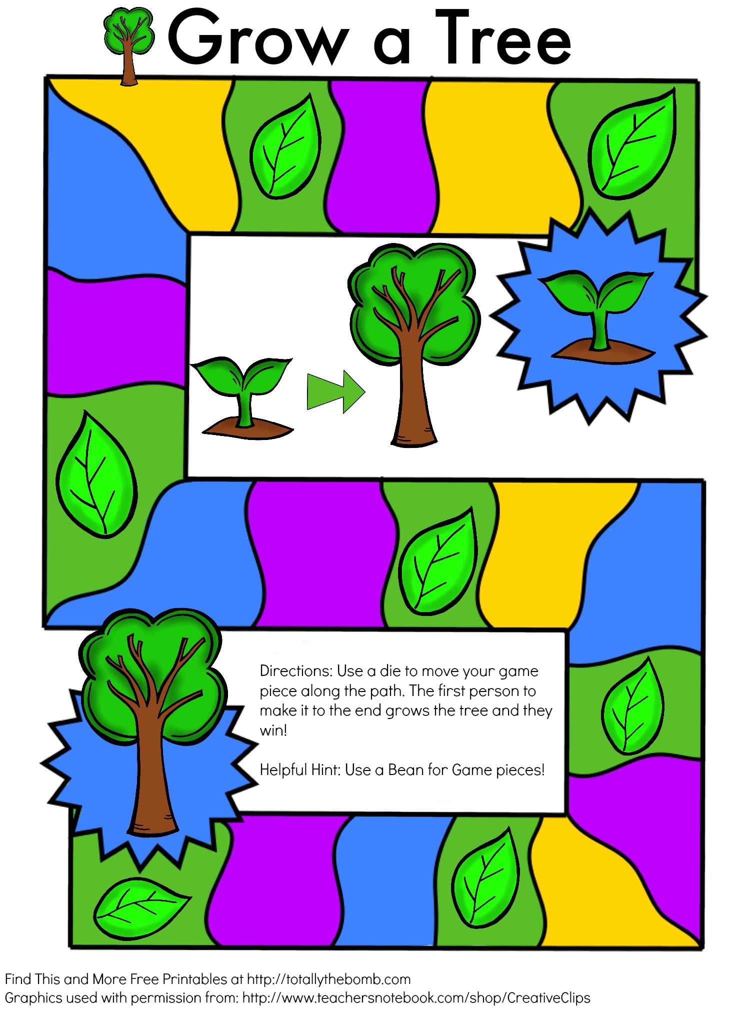 1506x2018 Free Printable Earth Day Board Game