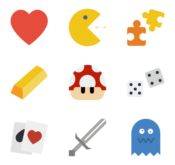 600x564 196 Game Icon Packs